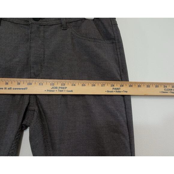 ZARA Men’s Dress Pants Polka Dot Black Gray Size 32 - Picture 11 of 15